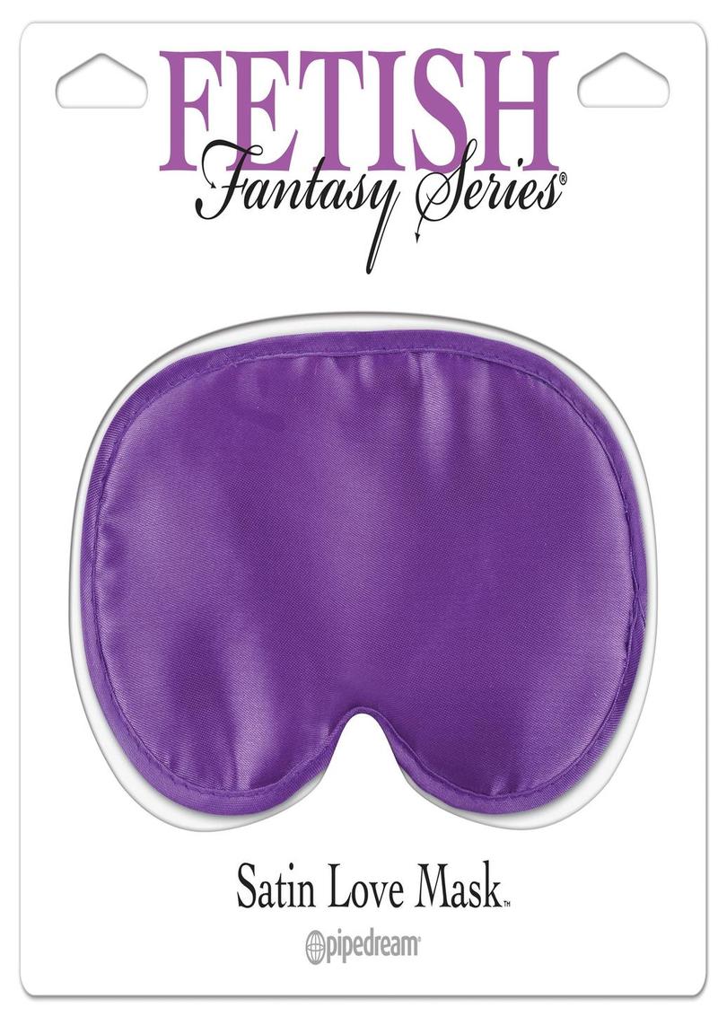 Fetish Fantasy Satin Love Mask Purple