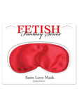 Fetish Fantasy Satin Love Mask Red