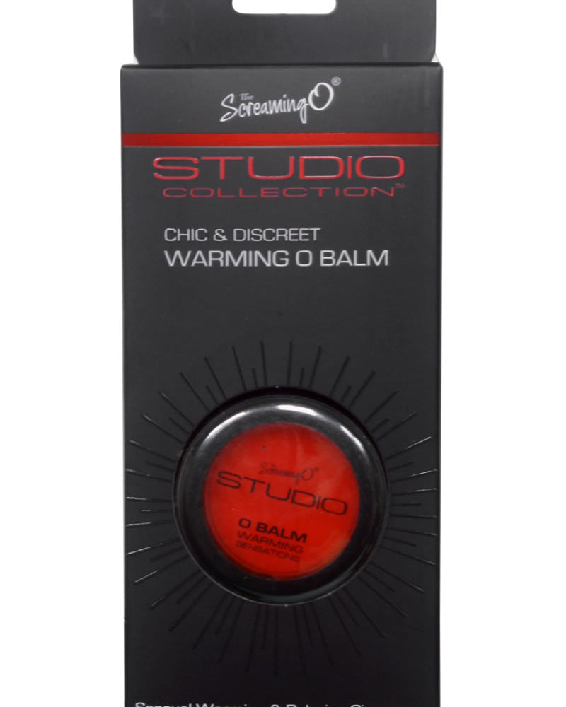 Exhibición de 12 piezas de Warming O Balm de la colección Screaming O Studio
