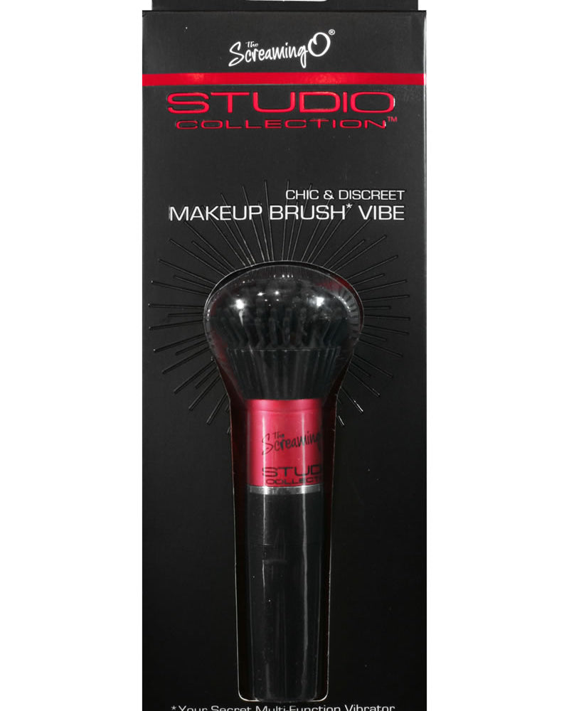 Expositor de 12 brochas de maquillaje Vibe de la colección Screaming O Studio