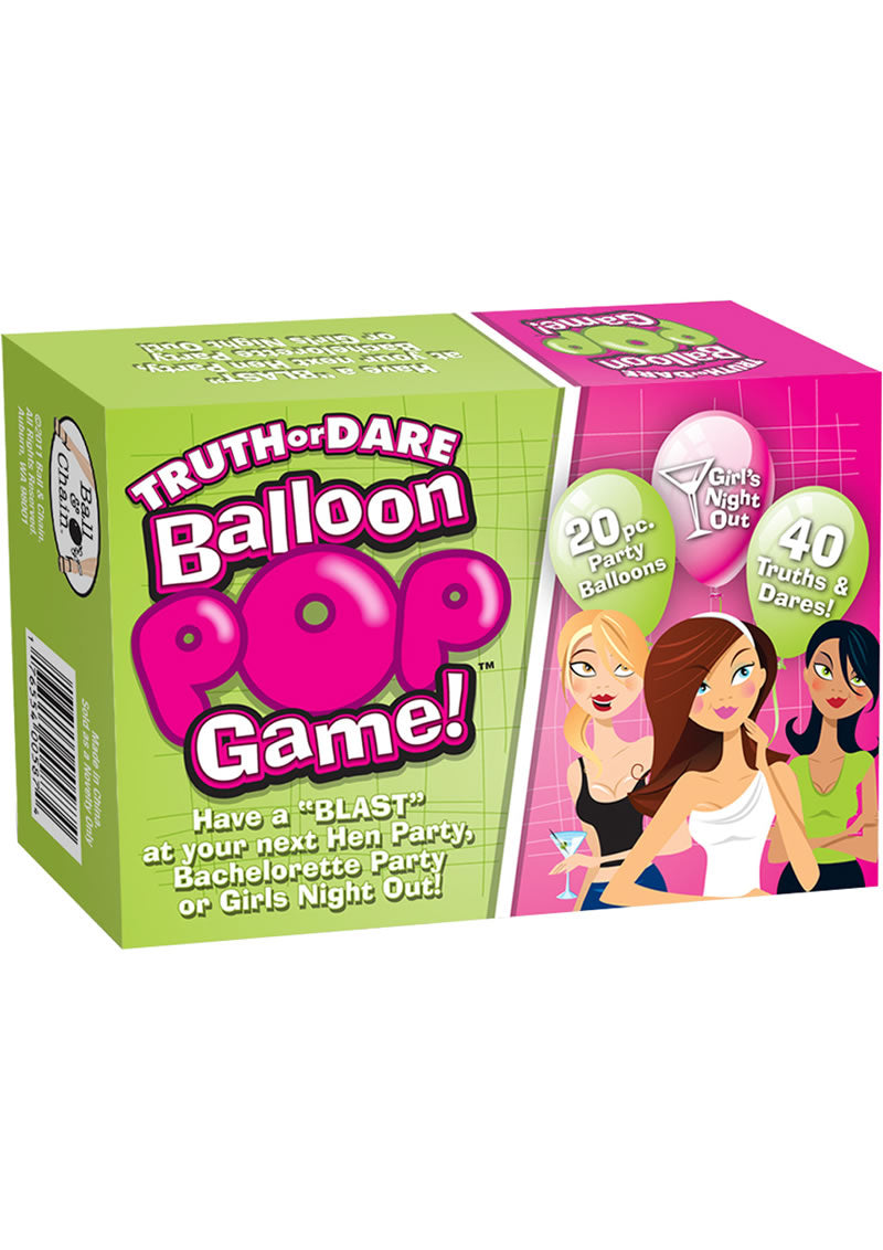 Truth Or Dare Balloon Pop Game