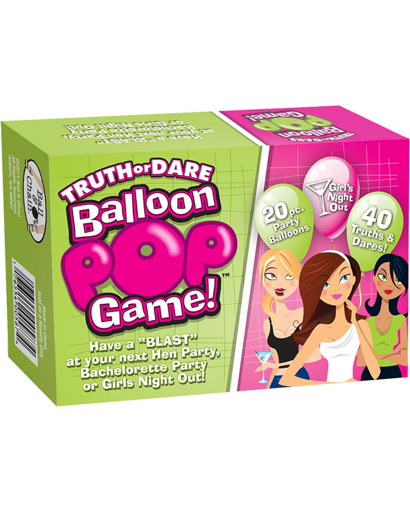 Juego de explotar globos Verdad o Reto