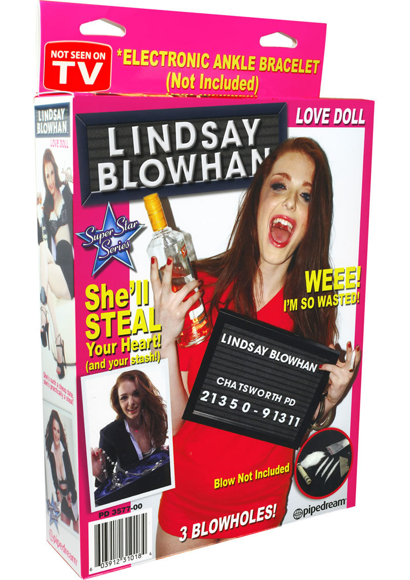 Muñeca inflable de amor Lindsay Blowhand