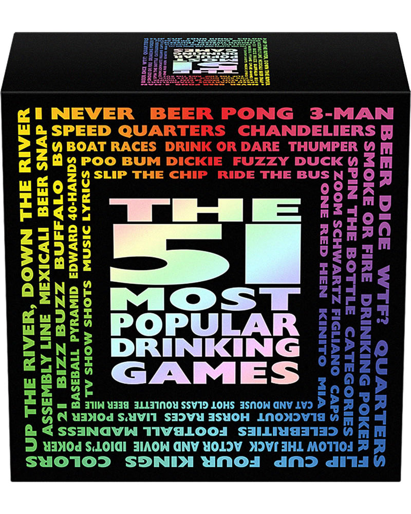 Los 51 juegos de beber más populares