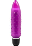 Mini Caribbean Number 2 Vibrator Waterproof 5.75 Inch Purple
