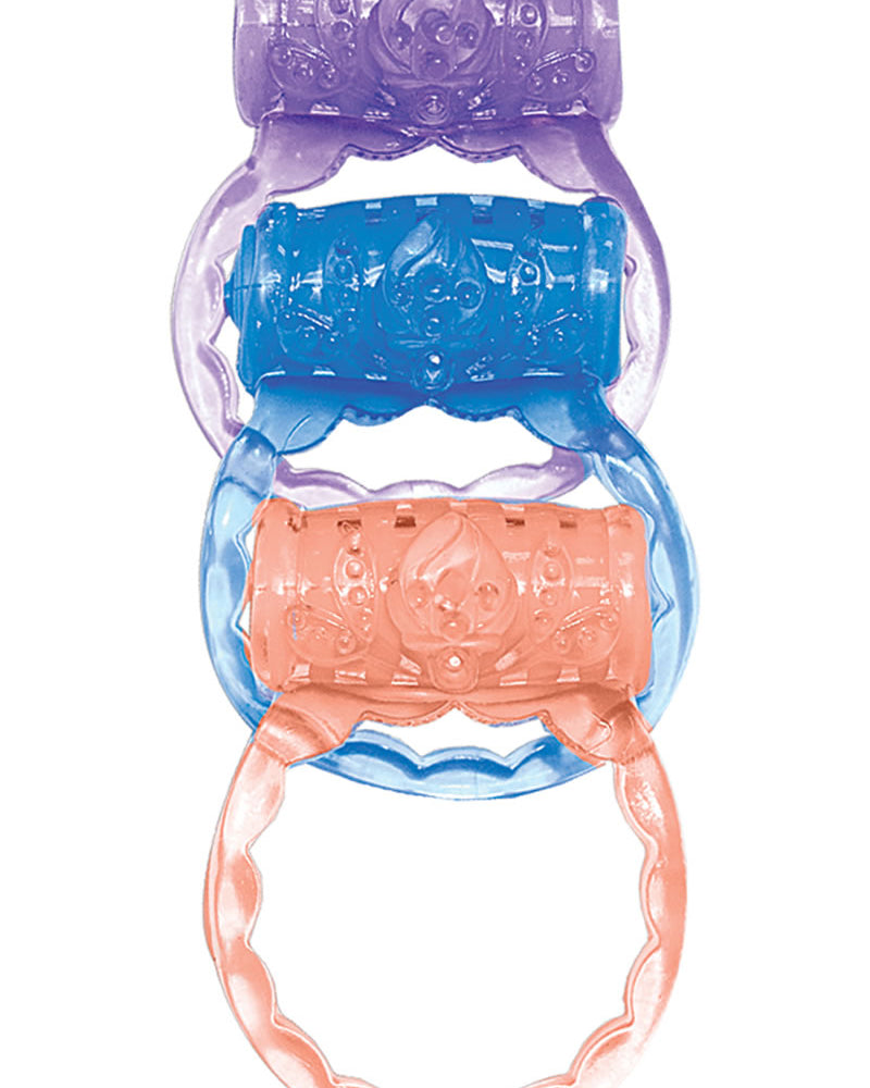 El juego de tres anillos Macho en colores surtidos