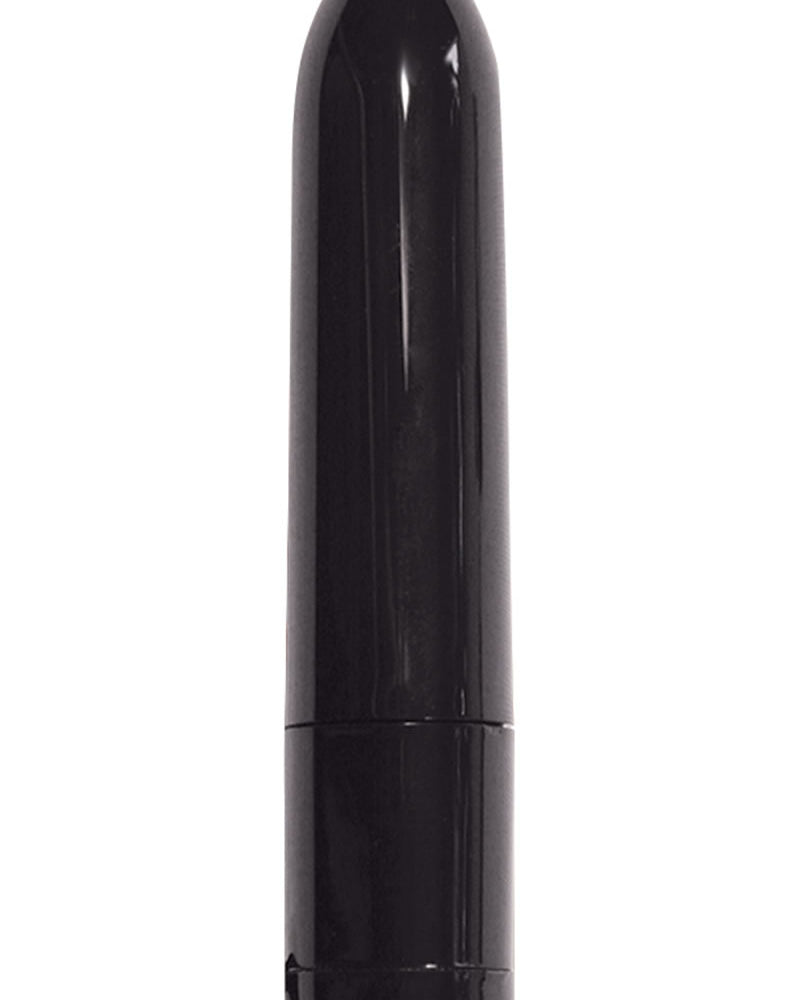 Vibrador tipo bala con cable de recuperación, resistente al agua, color negro