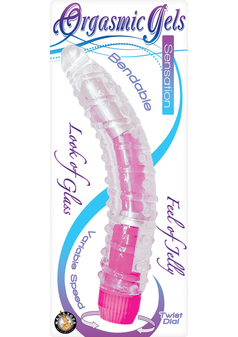 Geles orgásmicos Sensation Pink de 7 pulgadas