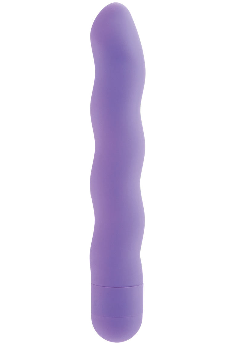 Vibrador Power Swirl resistente al agua de 6 pulgadas color morado