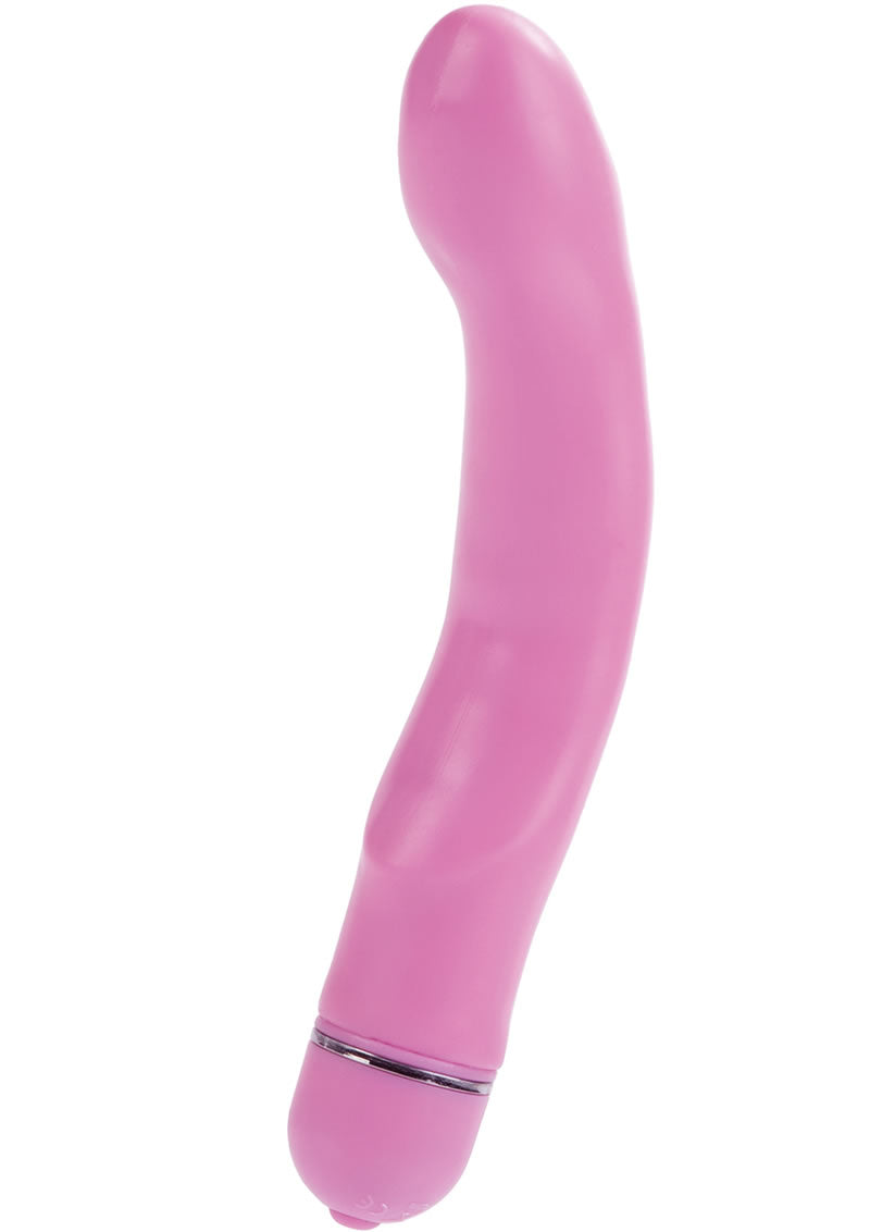 Vibrador Flexi Glider impermeable de 7 pulgadas color rosa