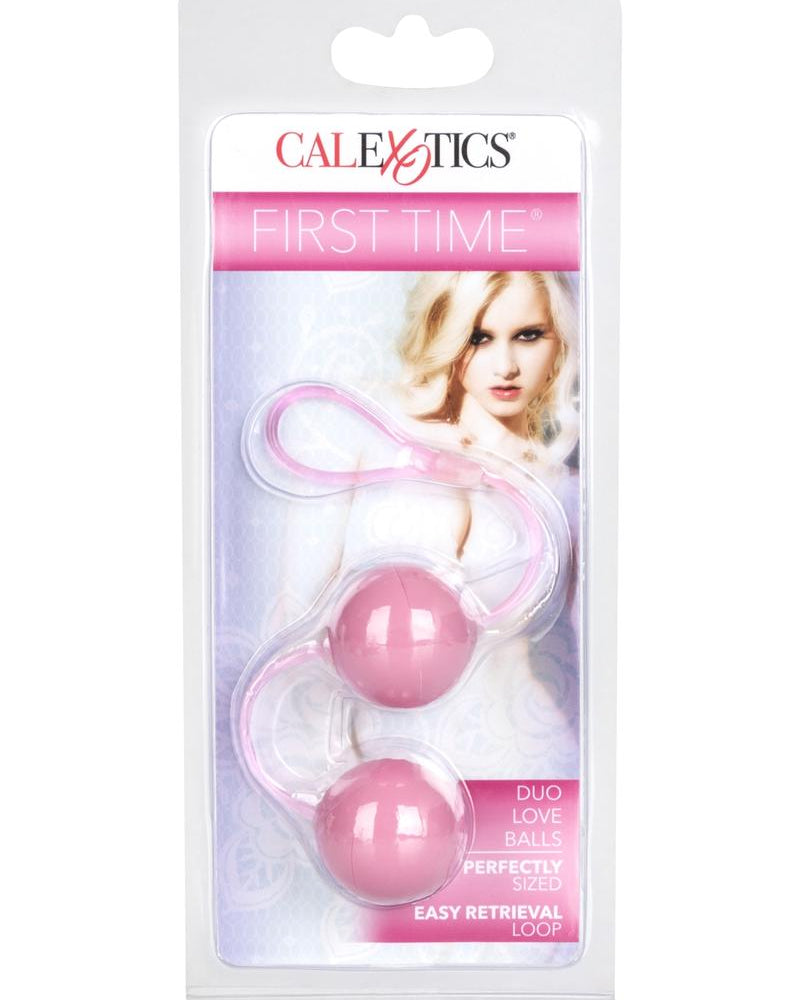 First Time Love Balls Duo Lover Perfectly Weighted For The Beginner Pink