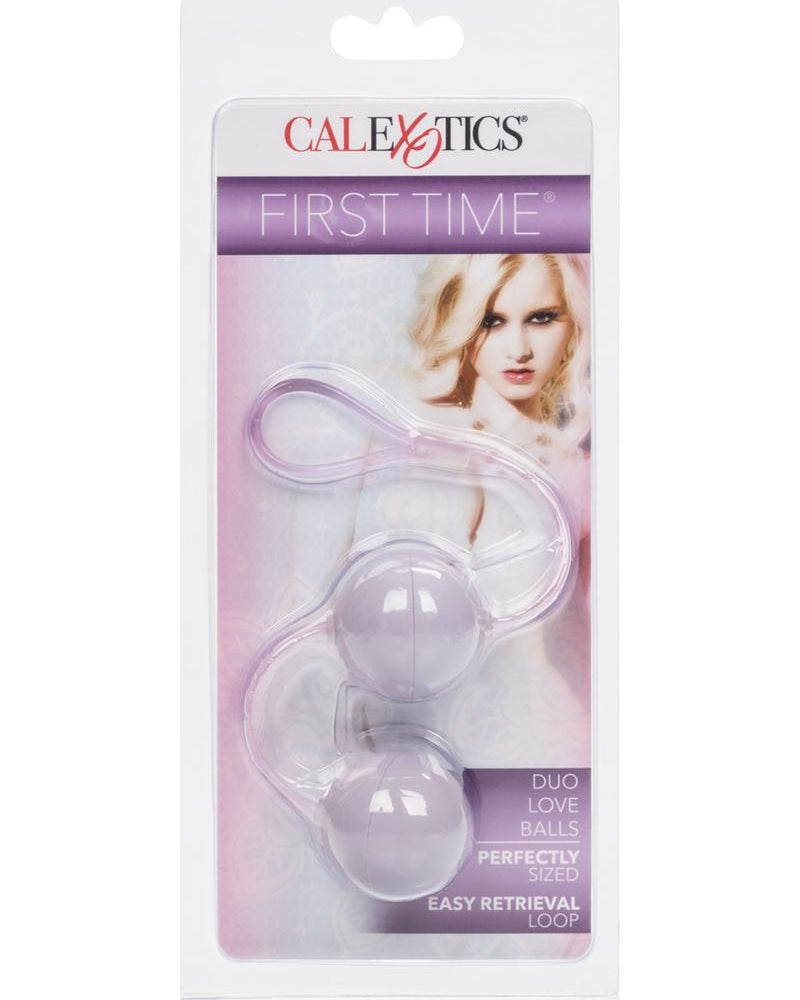 Bolas de amor para principiantes Duo Lover, peso perfecto para principiantes, color morado