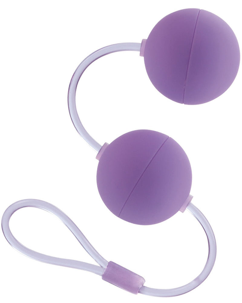 Bolas de amor para principiantes Duo Lover, peso perfecto para principiantes, color morado
