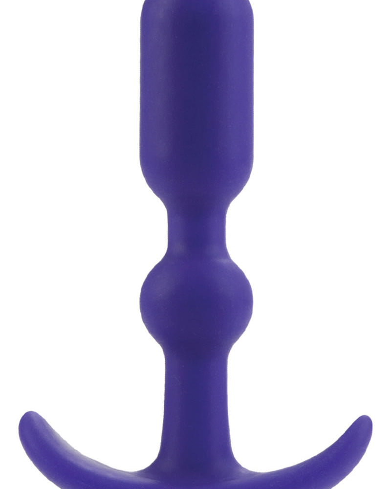 Tapón anal de silicona Booty Call Booty Teaser morado