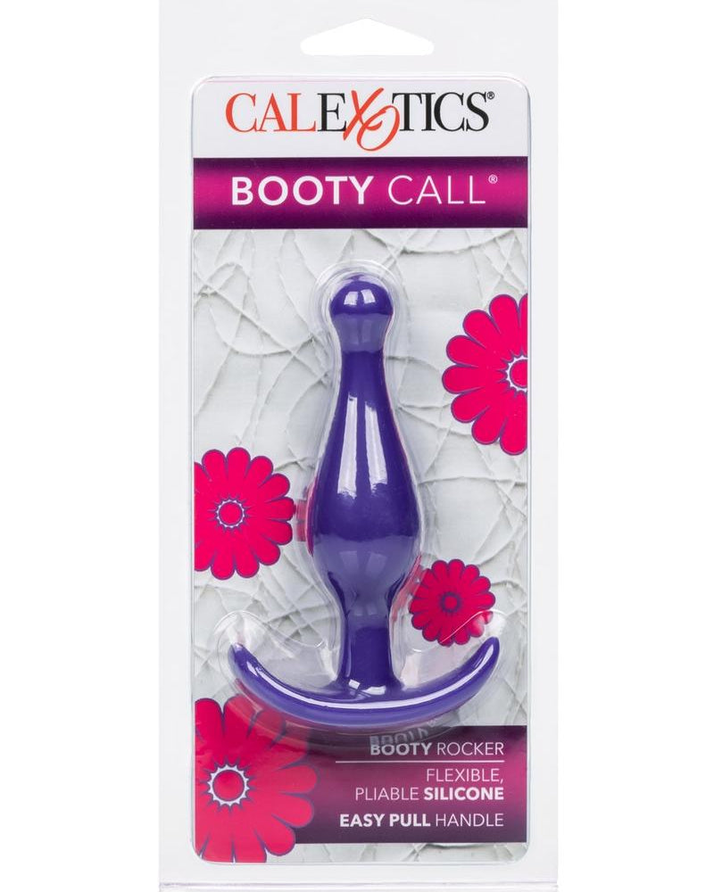 Booty Call Booty Rocker Silicone Anal Plug Purple