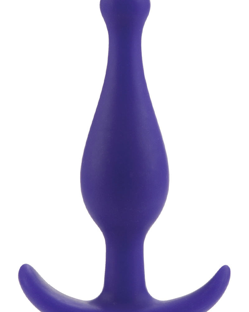 Booty Call Booty Rocker Silicone Anal Plug Purple