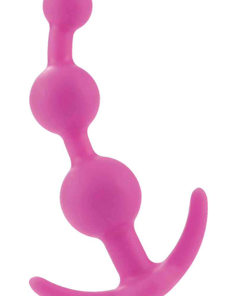 Booty Call Booty Beads Silicone Anal Beads Pink