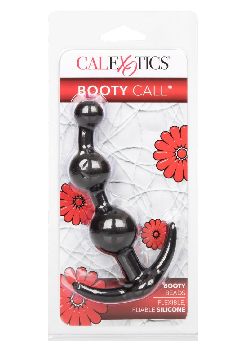 Booty Call Booty Beads Silicone Anal Beads Black