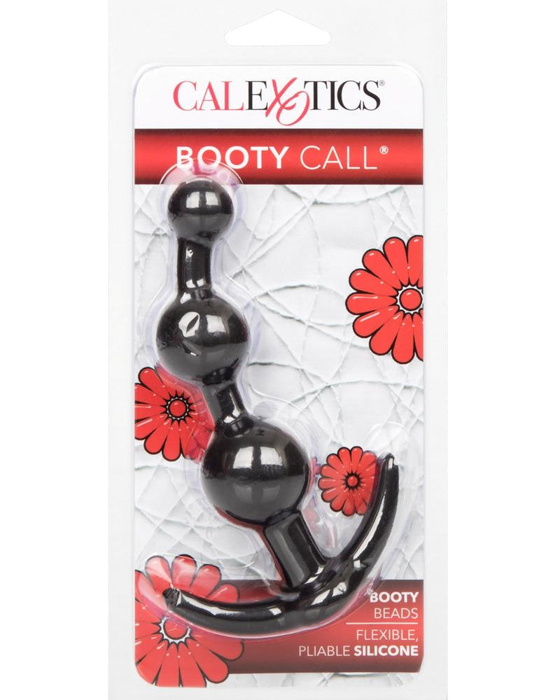 Booty Call Booty Beads Silicone Anal Beads Black