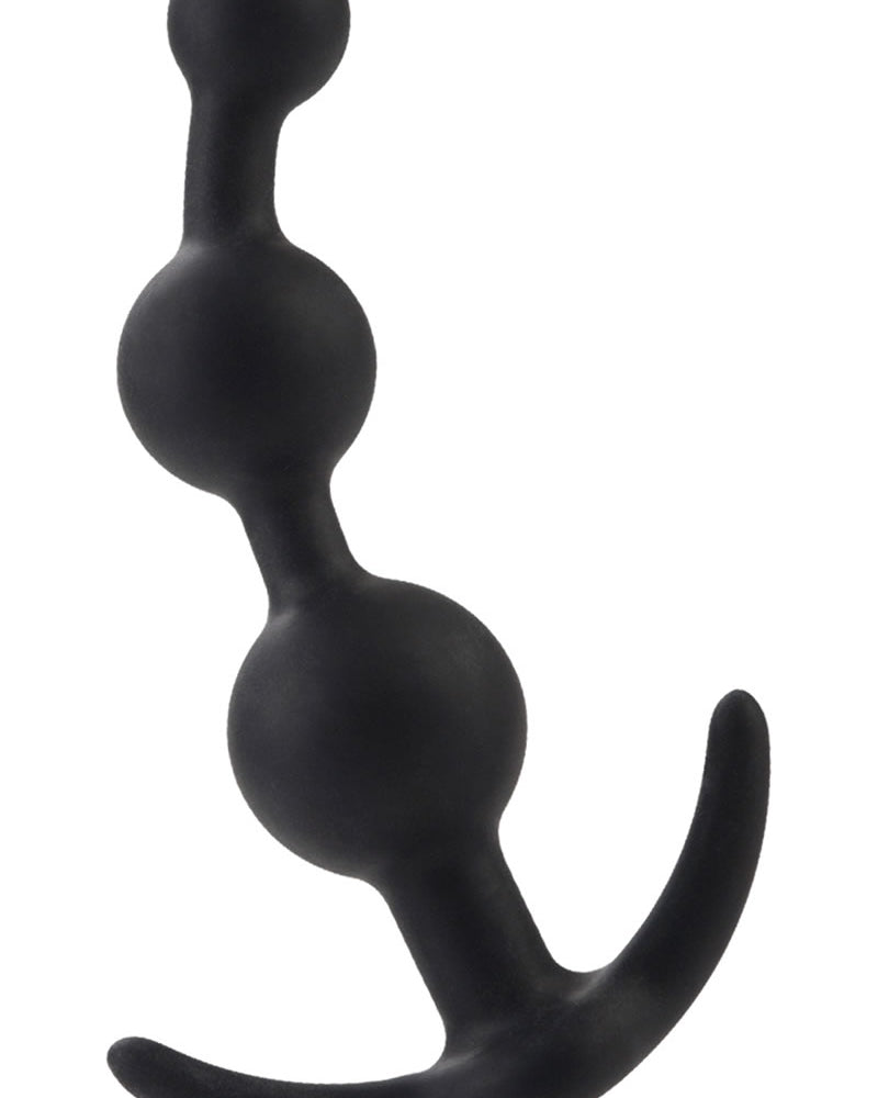Booty Call Booty Beads Silicone Anal Beads Black