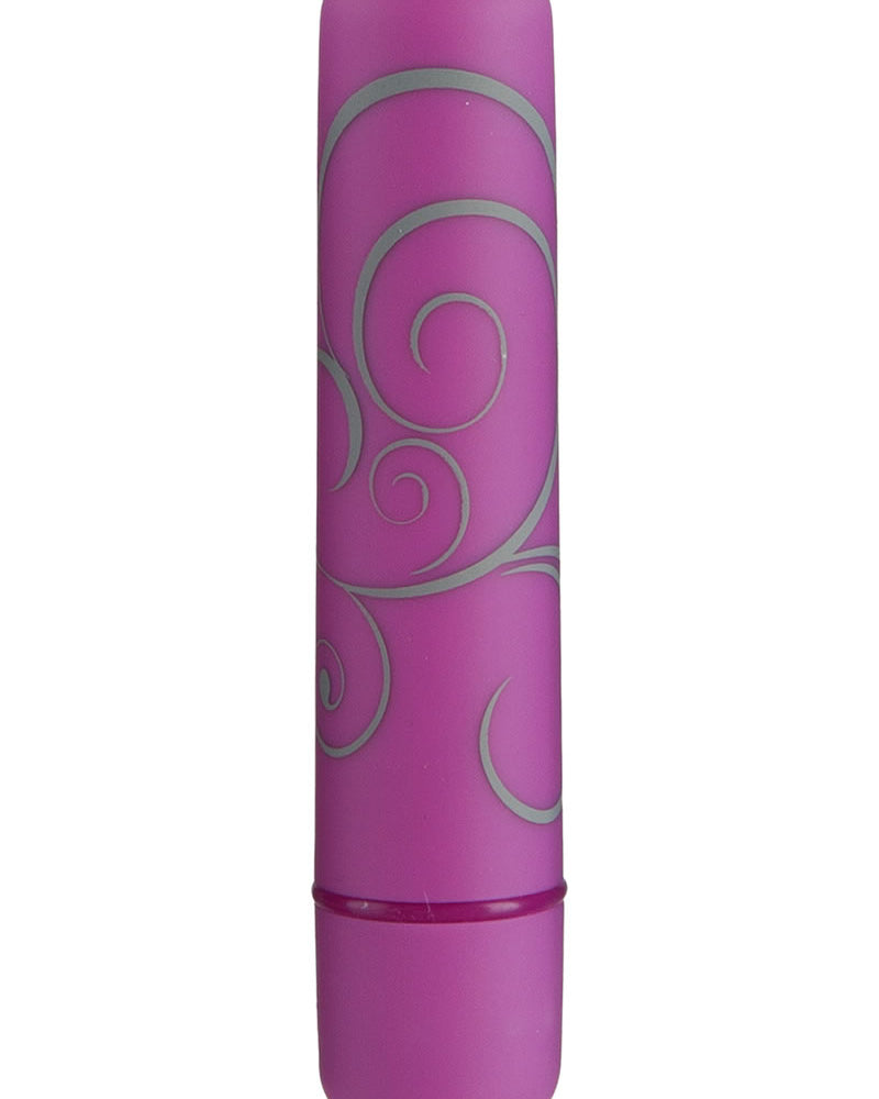 Pistola de agua pequeña Mood Powerful con 7 funciones, 3,5 pulgadas, color morado