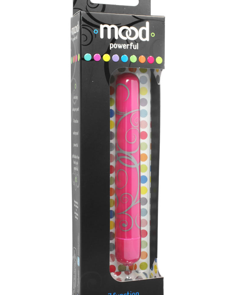 Bolígrafo grande Mood Powerful con 7 funciones, resistente al agua, 5 pulgadas, color rosa