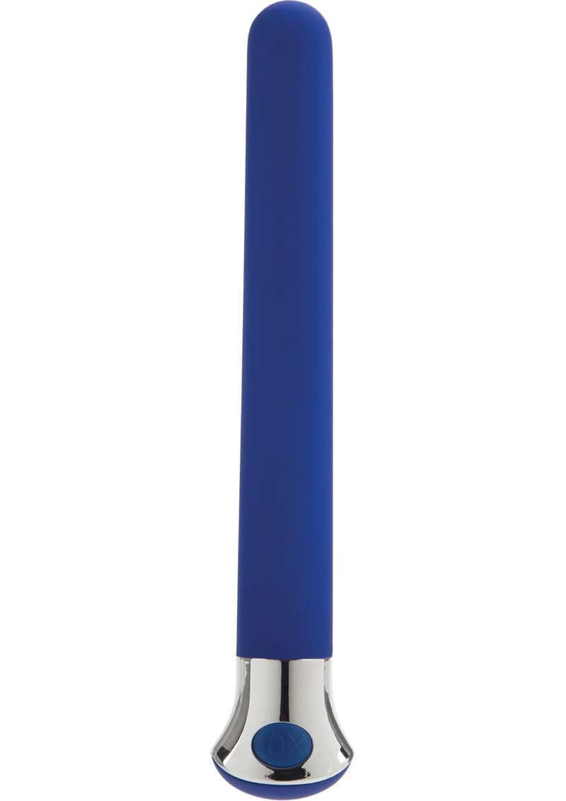 Vibrador Risque Slim resistente al agua, color azul