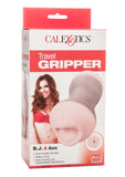 Travel Gripper BJ And Ass Masturbator Pink