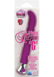 Risque - G-Spot Waterproof Vibrator - Black/Purple/Blue