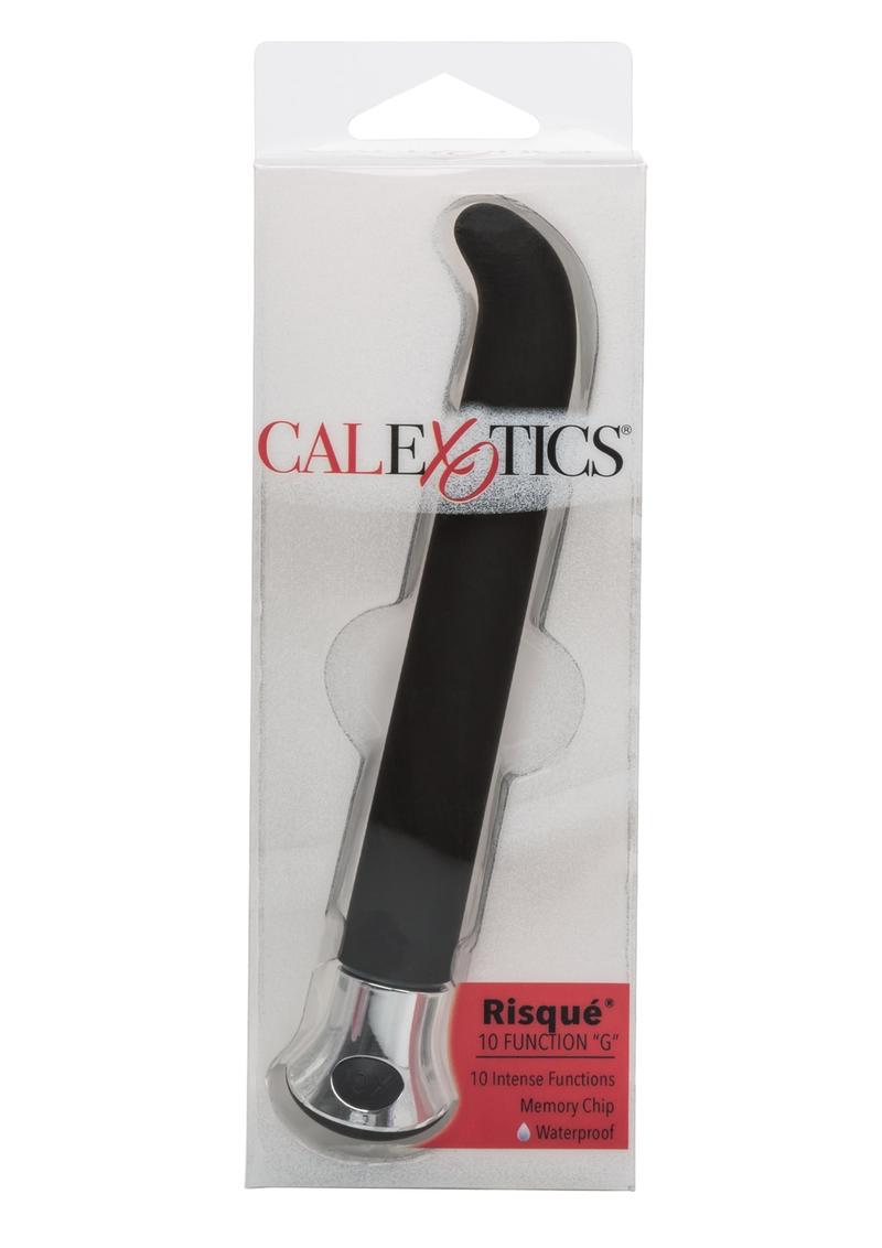 Risque - Vibrador impermeable para punto G - Negro/Morado/Azul