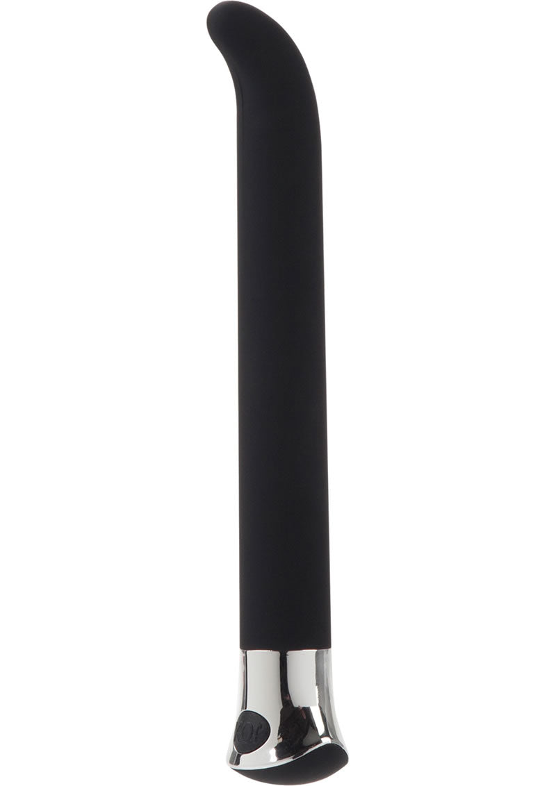 Risque - Vibrador impermeable para punto G - Negro/Morado/Azul
