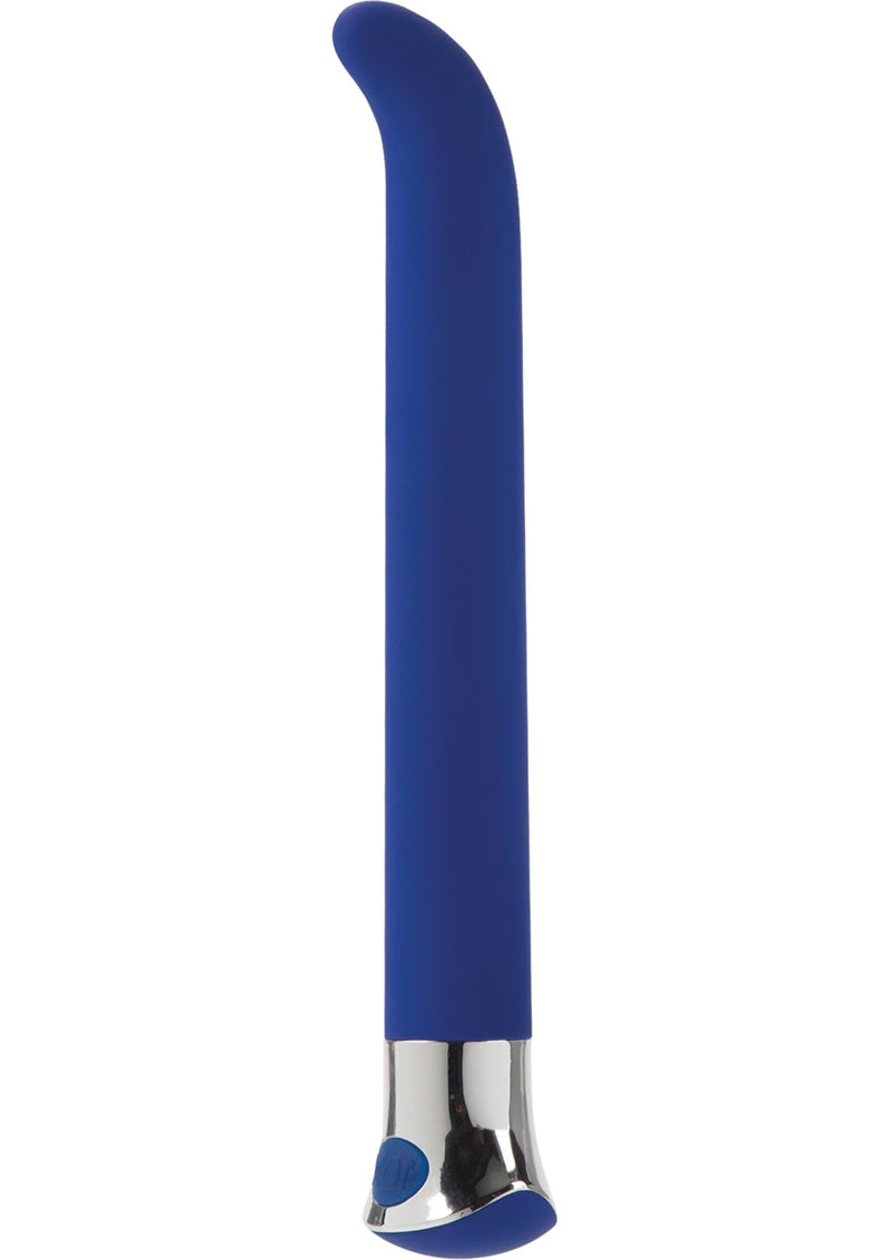 Risque - Vibrador impermeable para punto G - Negro/Morado/Azul