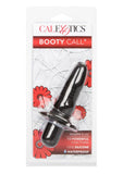 Sonda de silicona Booty Call Booty Buzz resistente al agua, color negro