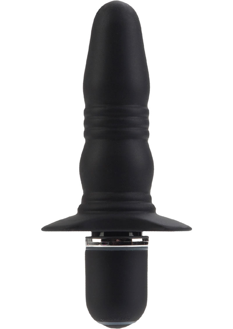 Sonda de silicona Booty Call Booty Buzz resistente al agua, color negro