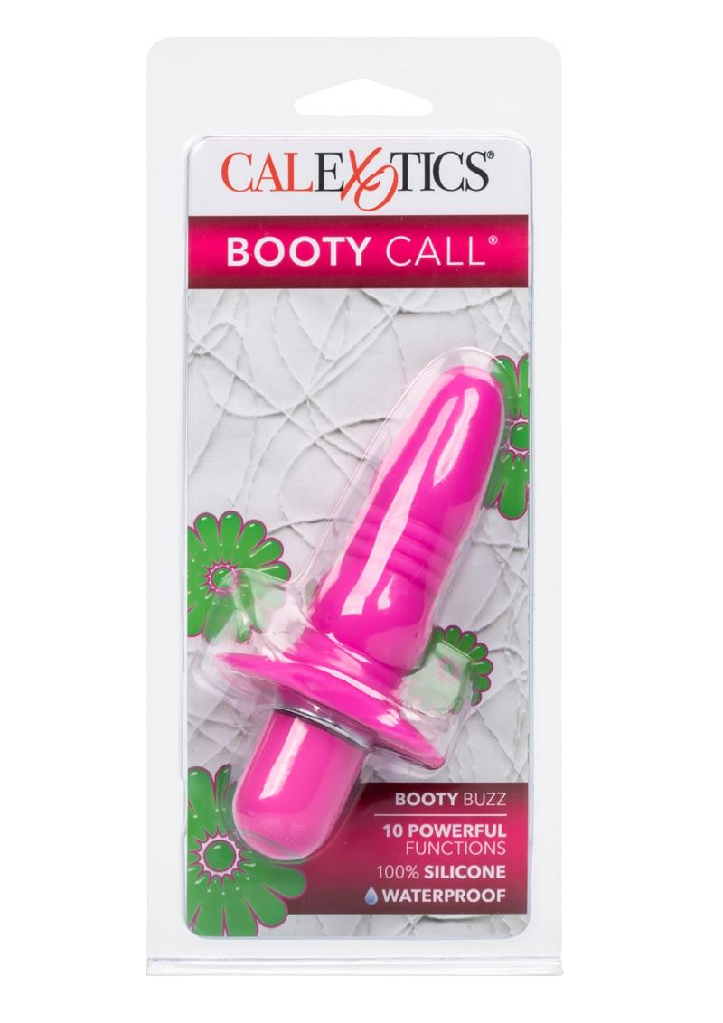 Sonda de silicona Booty Call Booty Buzz resistente al agua, color rosa
