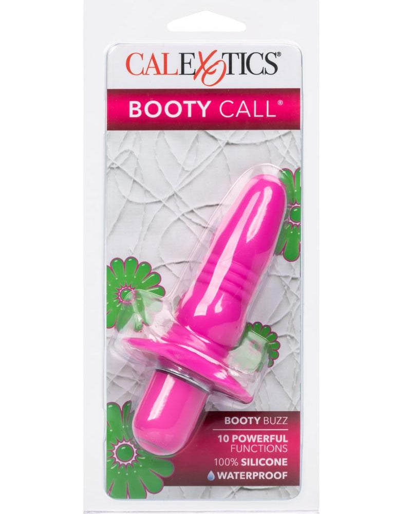 Sonda de silicona Booty Call Booty Buzz resistente al agua, color rosa