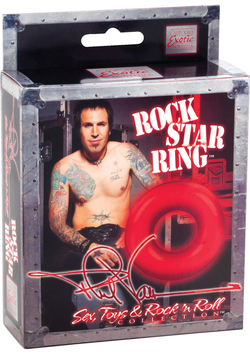 Anillo para el pene Shanes World Rock Star Ring rojo