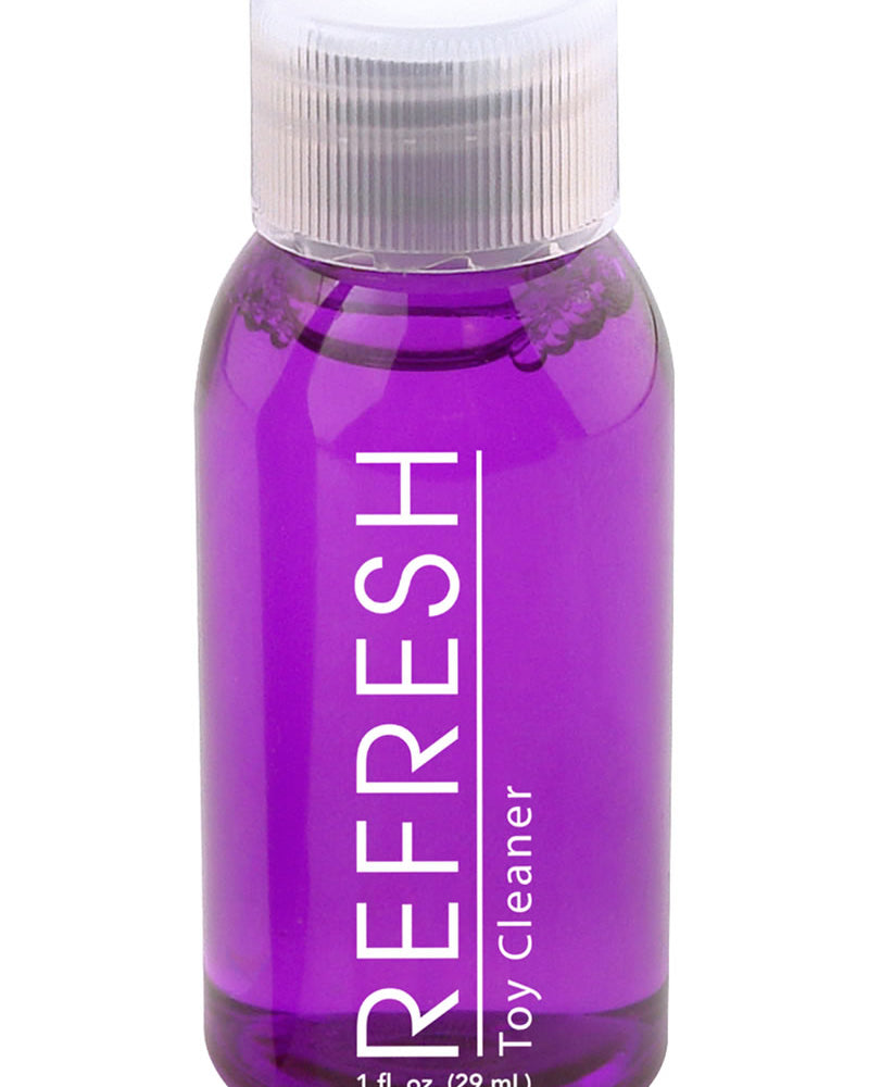 Limpiador de juguetes antibacteriano Refresh, 48 unidades, botella de 1 oz por pecera