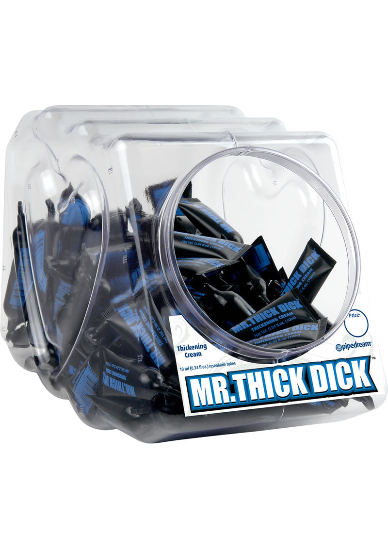 Crema espesante Mr Thick Dick, 0,34 onzas, 100 unidades por recipiente