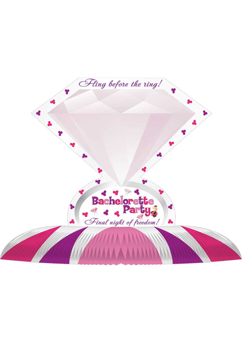 Bachelorette Party Diamond Ring Centerpiece