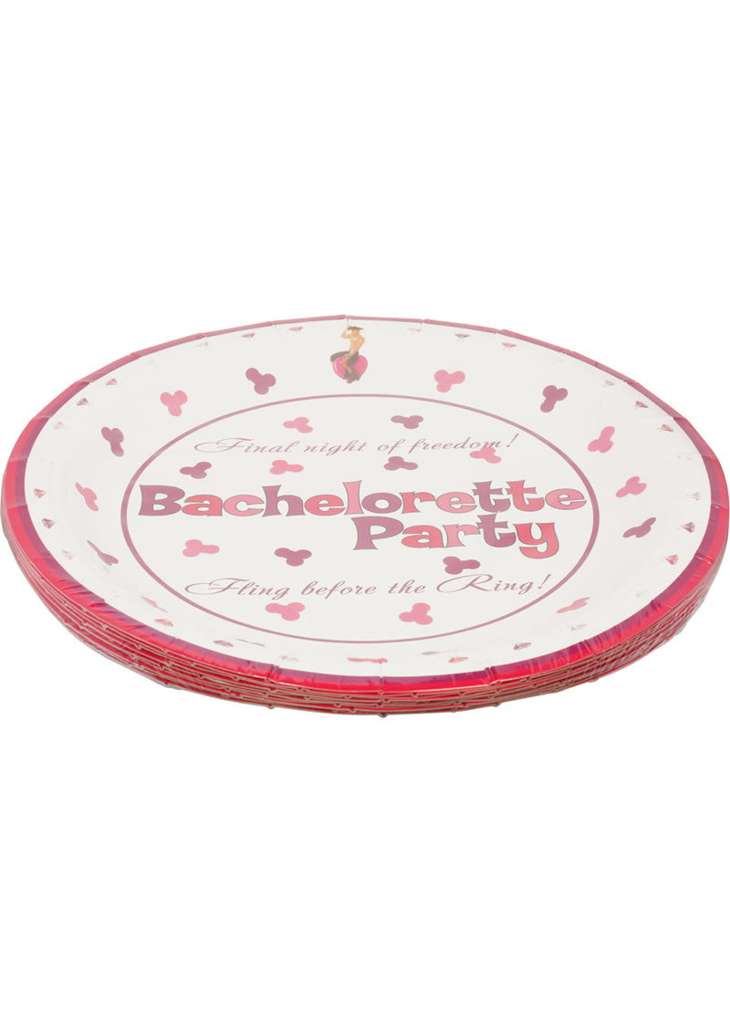 Bachelorette Party 10 Plate 10 Pack