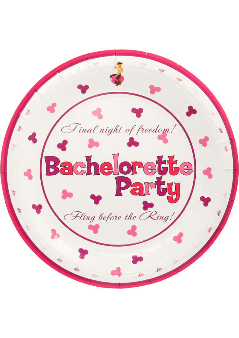 Bachelorette Party 10 Plate 10 Pack