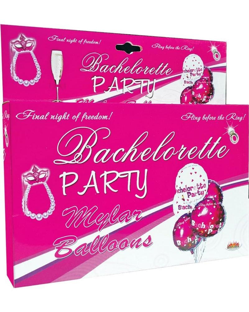 Bachelorette Party Foil Balloons 9 Pack