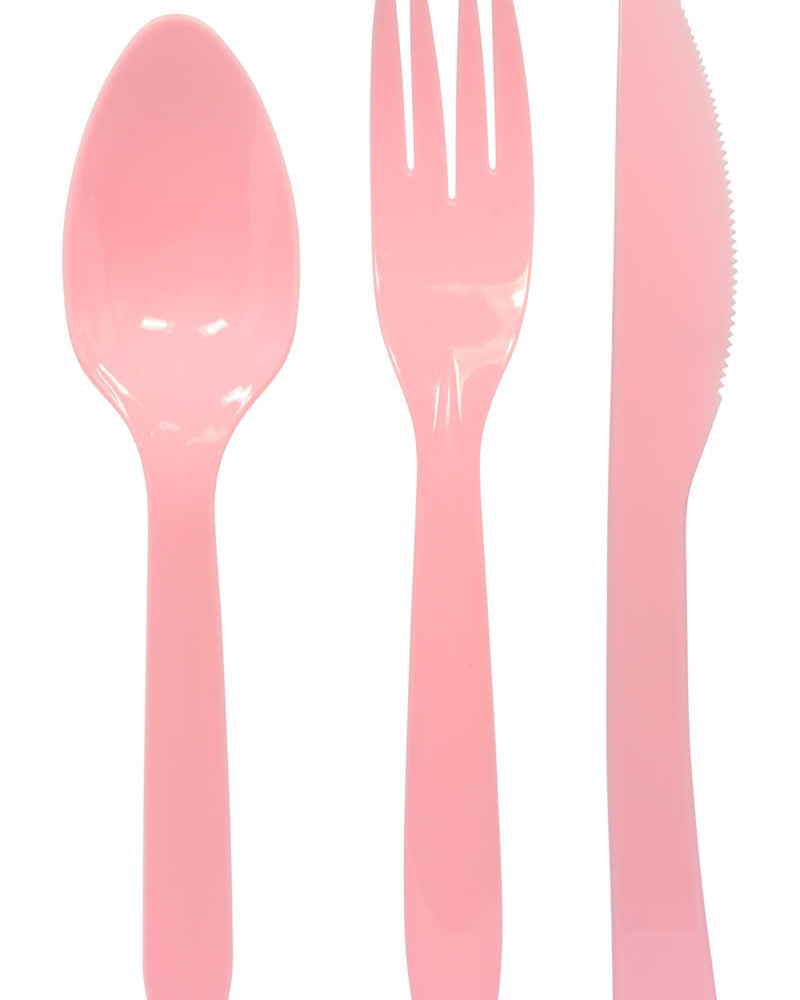 Bachelorette Party Utensils Pink 10 Per Pack
