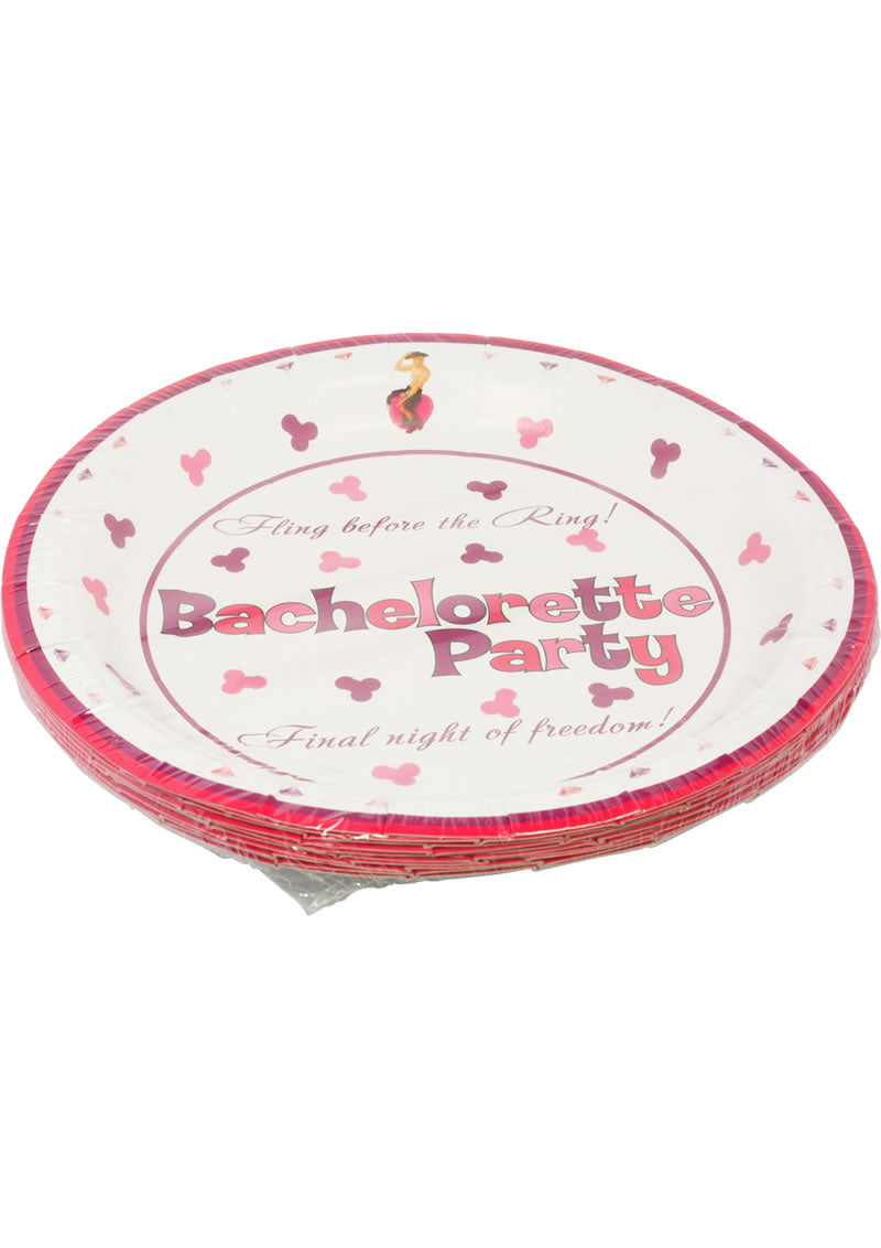 Bachelorette Party 7 Inch Plate 10 Pack