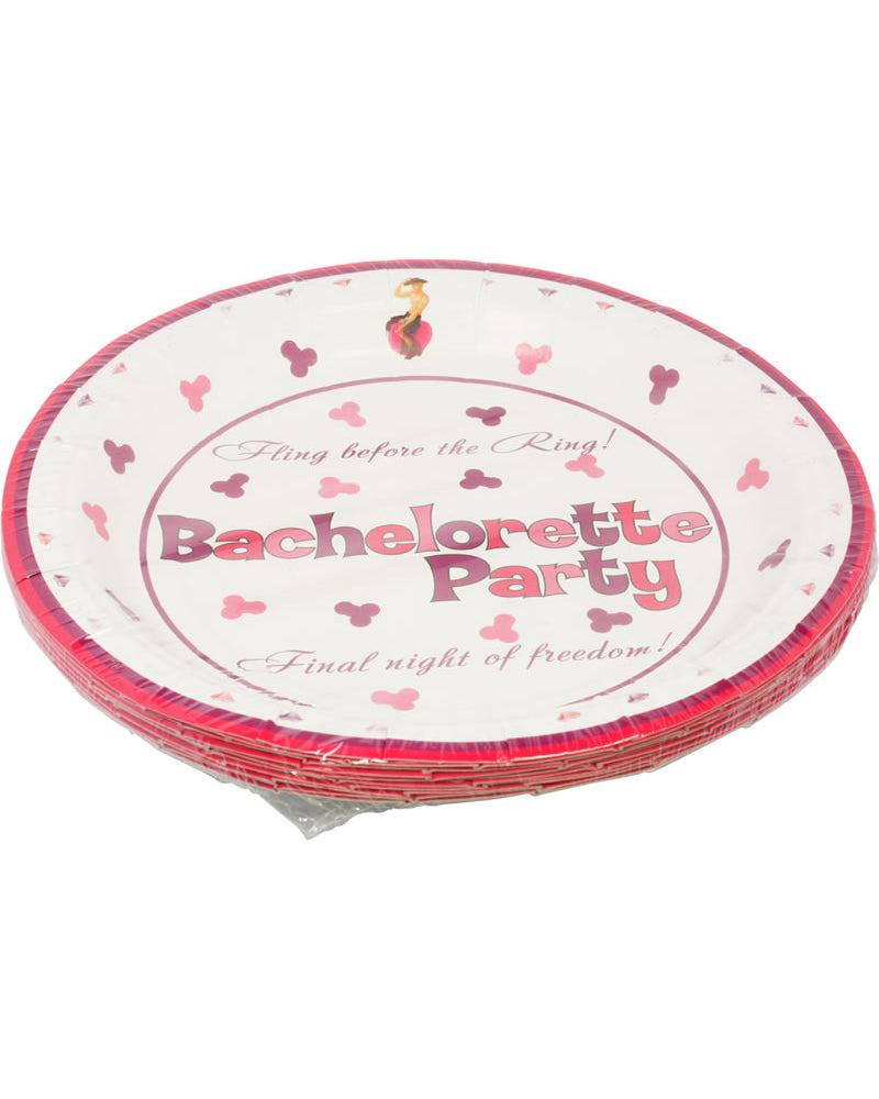 Bachelorette Party 7 Inch Plate 10 Pack