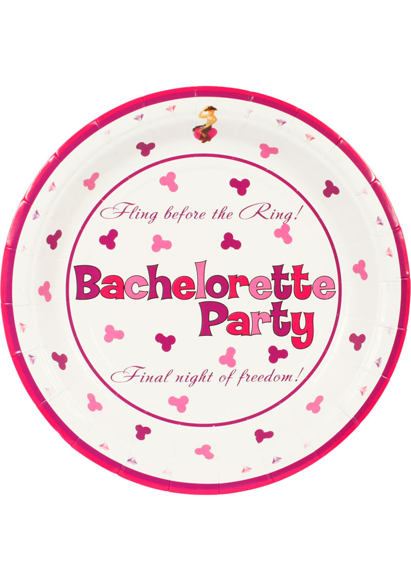 Bachelorette Party 7 Inch Plate 10 Pack