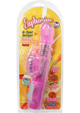 Euphoria Vibrator Waterproof 8 Inch Pink