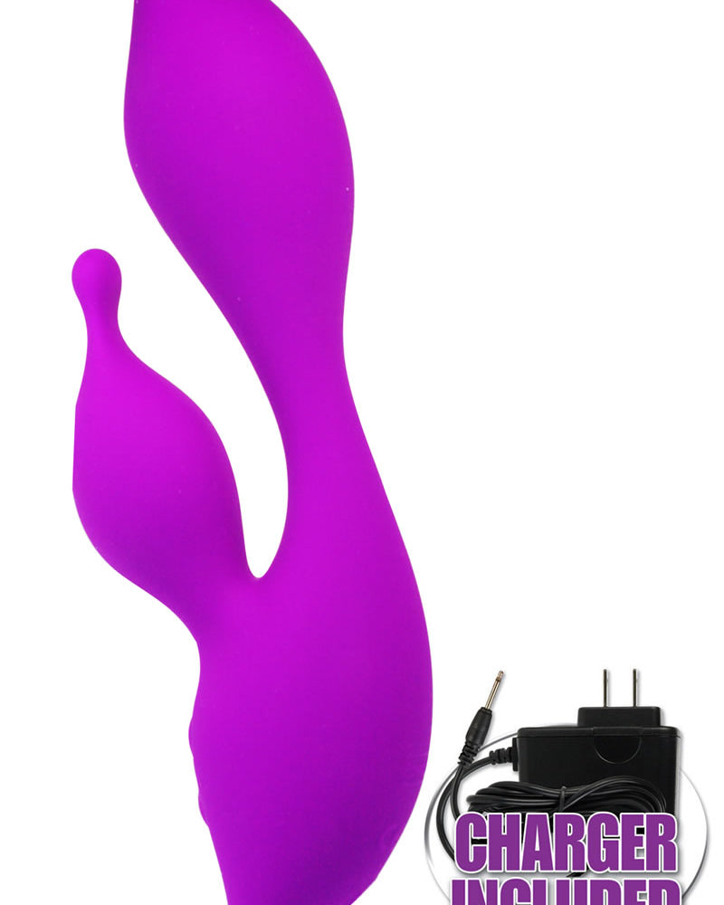 Vibrador de silicona Vanity Vr4.5 resistente al agua color morado