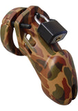 C B 6000 Designer Collection Male Chastity Device Camouflage Finish